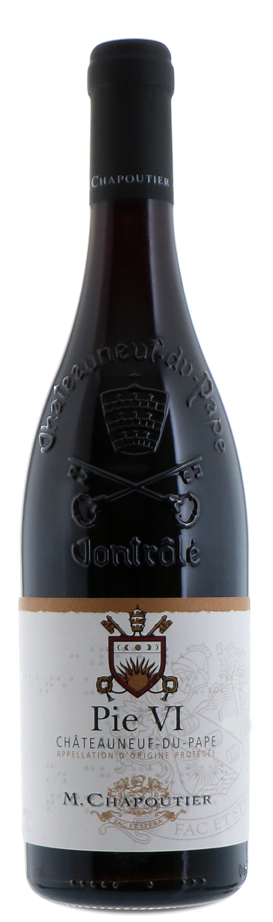 Chapoutier Chateauneuf-du-pape Pie VI Rouge 2022 BIO, 75 cl