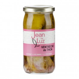 Jean de Luz Ventreche de Thon Albacore en Huile d'Olives Bio, 210 gr
